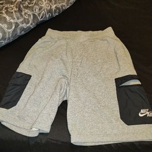 Large Grey Mens Nike Air Shorts